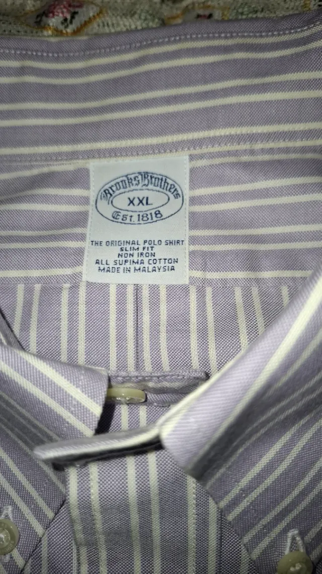 Camisa Brooks Brothers Raya Talla xxl