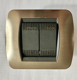 Interruptor Doble Bticino Living