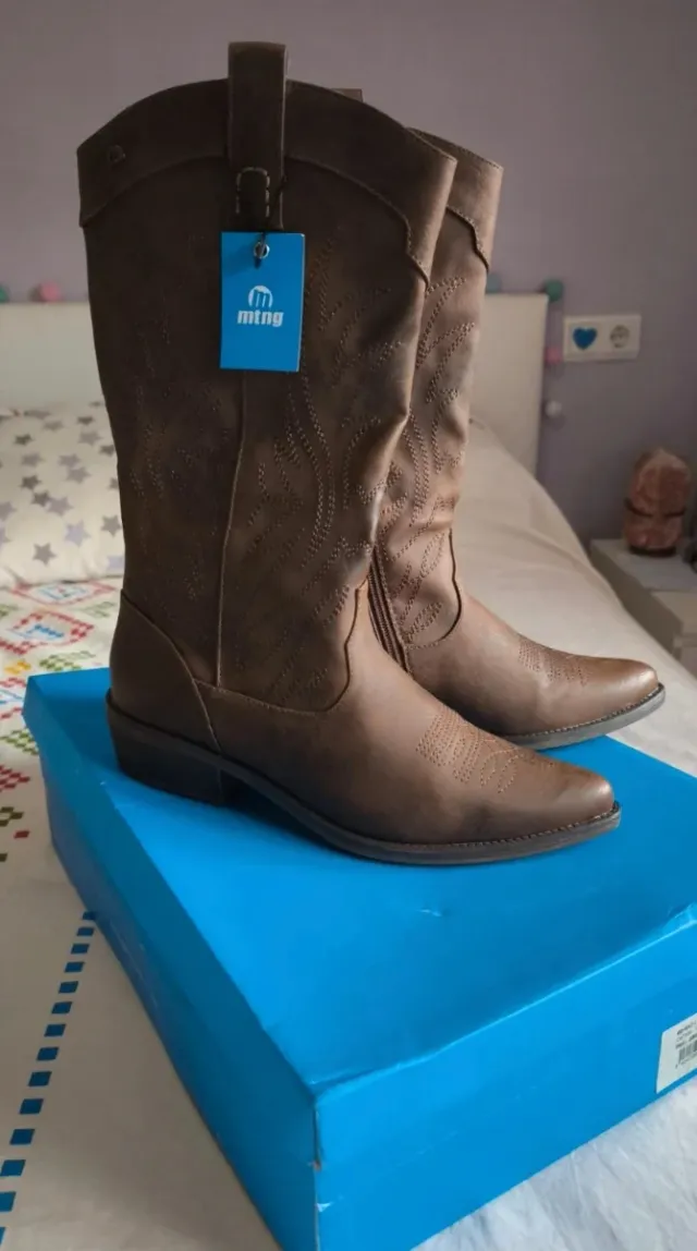 Botas cowboy Mustang marrones