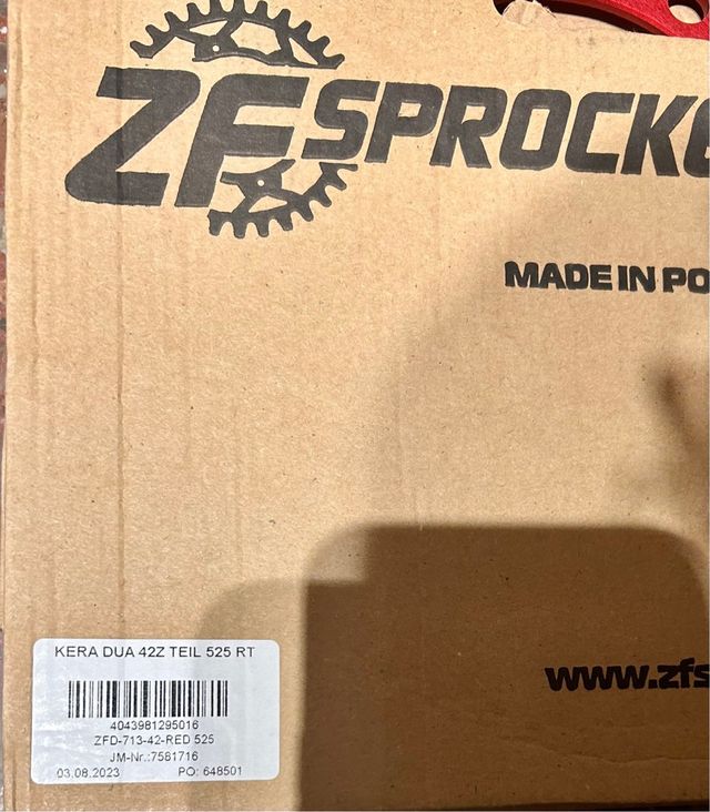 ZF Sprockets Kera Dua 44Z 525 GO