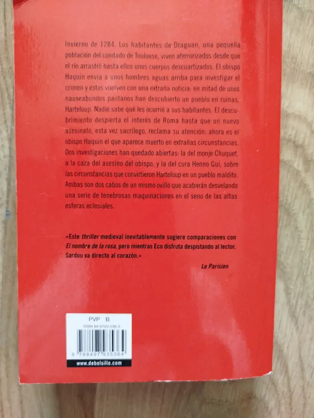 La herejía, con mapa de enclaves templarios España