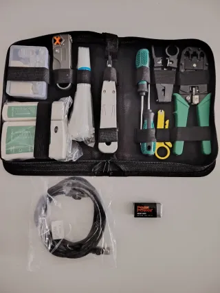 Kit Herramientas Red LAN y Cables