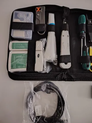 Kit Herramientas Red LAN y Cables