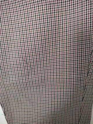 Pantalón de cuadros marrón hombre