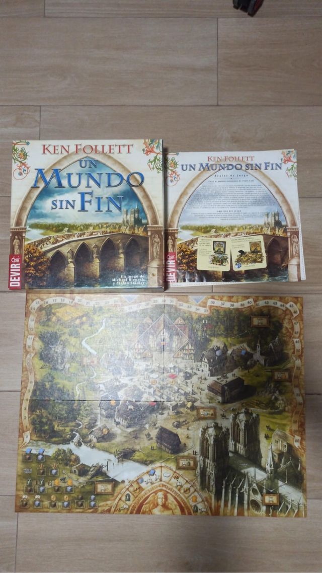 Un Mundo Sin Fin Juego de Mesa Completo