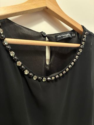 Vestito nero corto Artigli