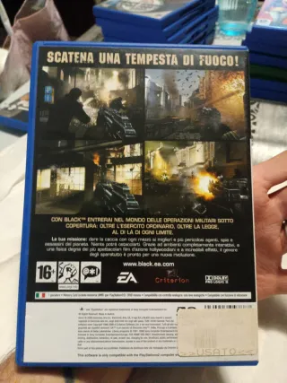 Black PS2 - Sparatutto