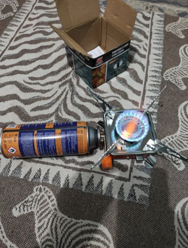 Hornillo Camping Gas Portátil