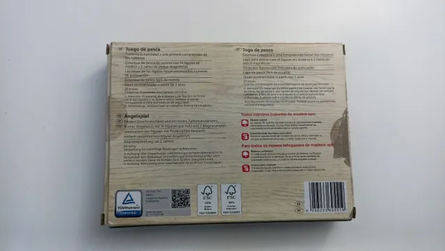 Juego varios para niños/as pequeños (madera)