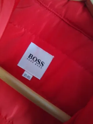 Chaleco Hugo Boss Rojo Talla XS