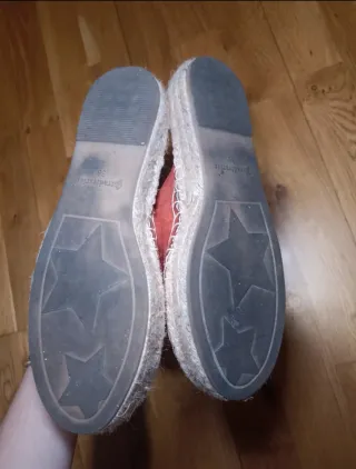 Alpargatas Stradivarius Coral