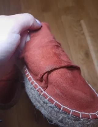 Alpargatas Stradivarius Coral