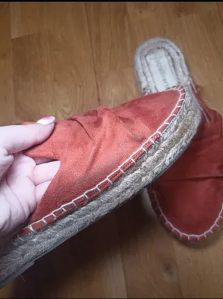 Alpargatas Stradivarius Coral