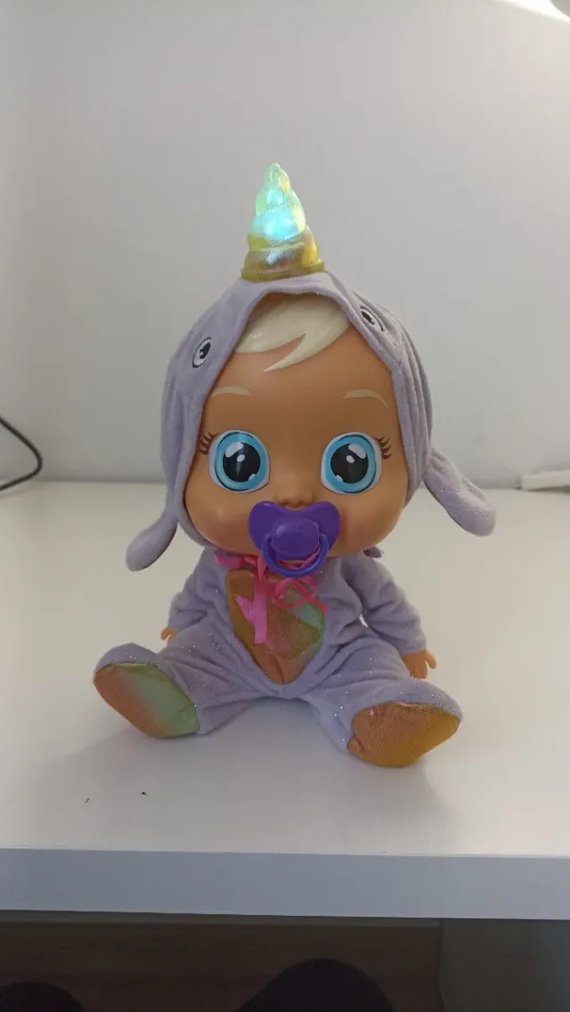 Muñeco Bebé Llorón con Pijama