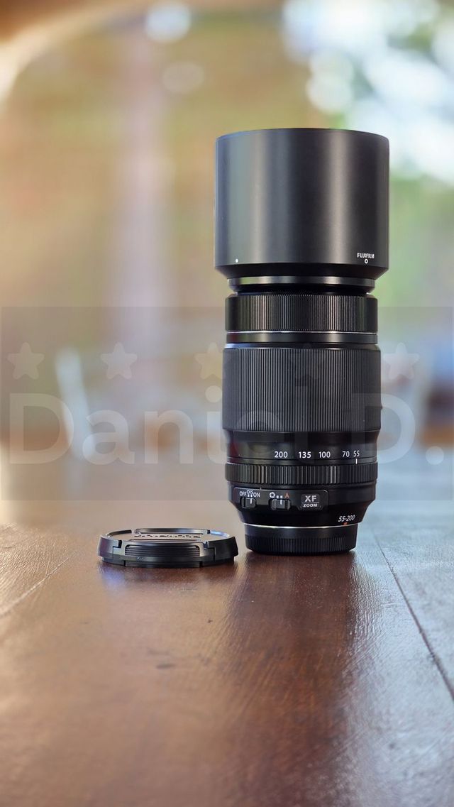 Obiettivo Fujifilm 55-200mm senza utilizzo