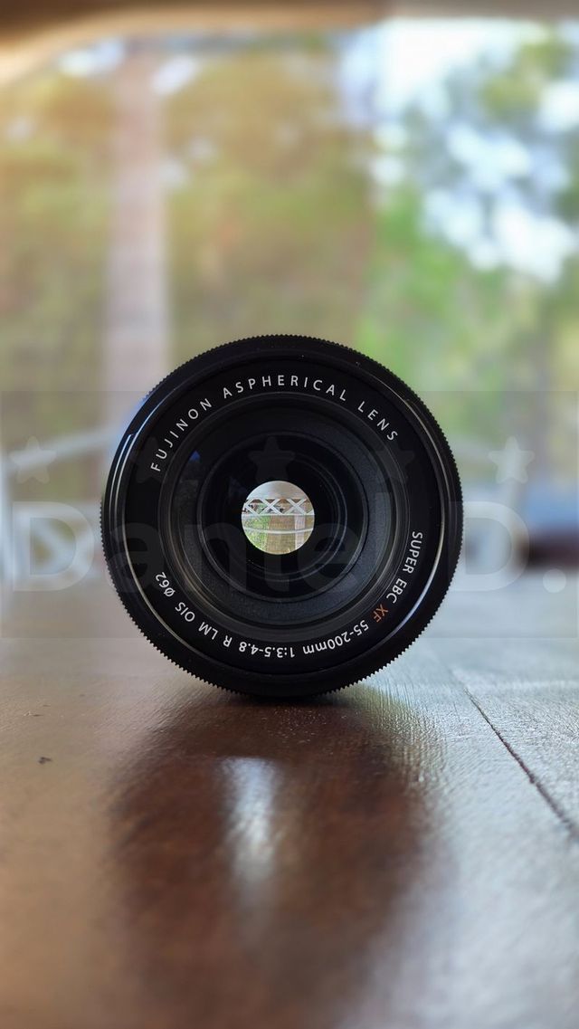 Obiettivo Fujifilm 55-200mm senza utilizzo