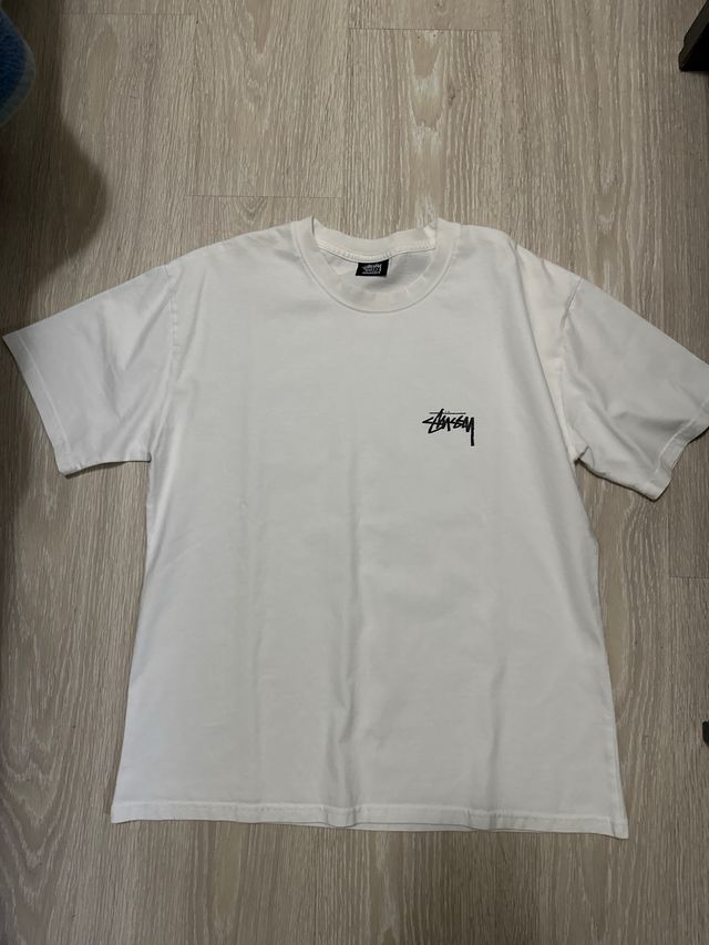 Camiseta Stüssy California Gear Blanca