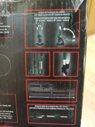 710W Lijadora Paredes y Techos PARKSIDE