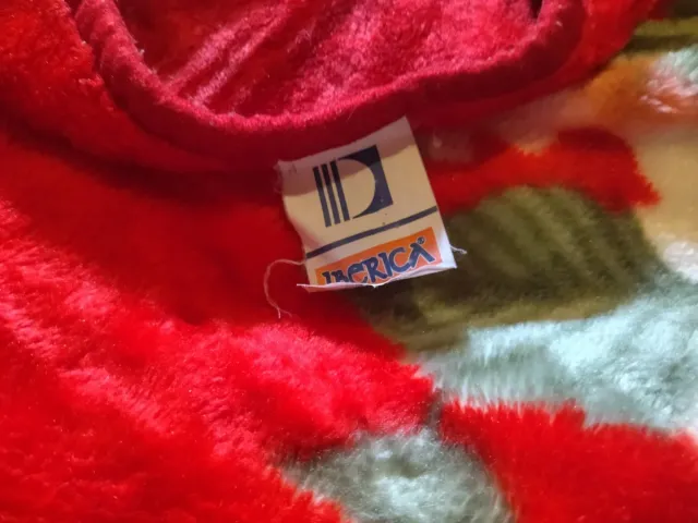 Manta Gruesa 160x220cm Flores