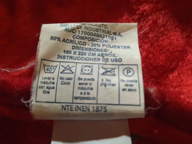 Manta Gruesa 160x220cm Flores