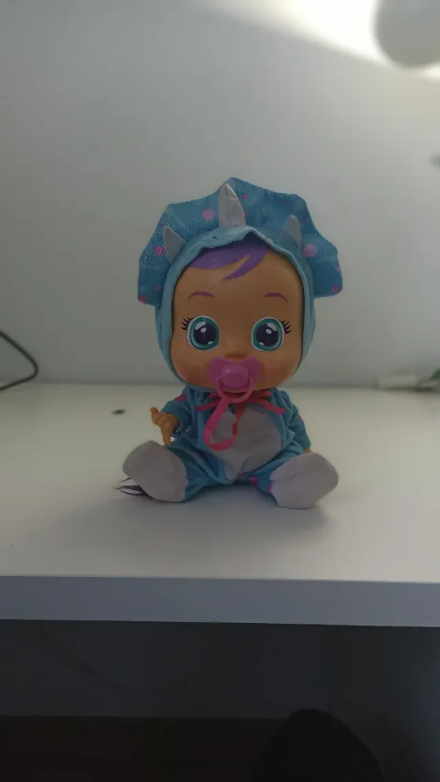 Muñeco Bebé Llorón Dinosaurio