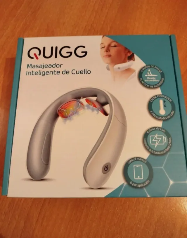 Masajeador cuello Quigg inteligente