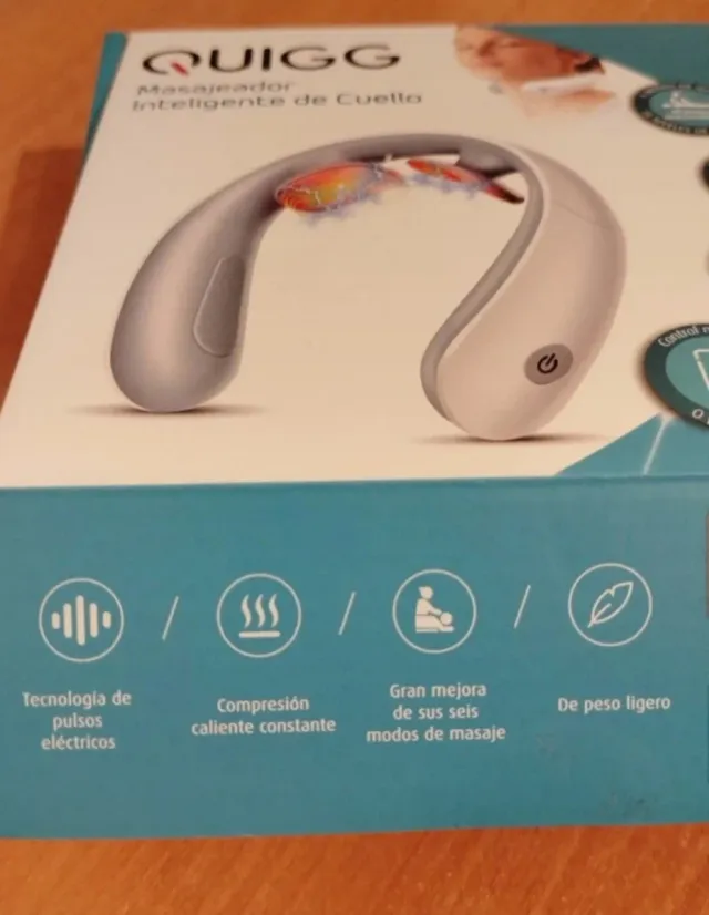 Masajeador cuello Quigg inteligente