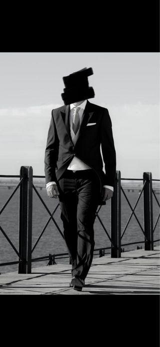 Chaqué Carlo Pignatelli Negro