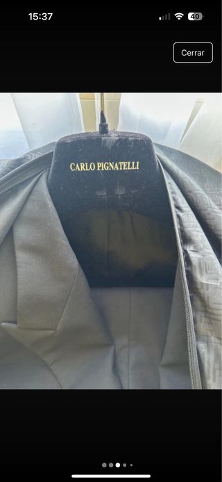 Chaqué Carlo Pignatelli Negro