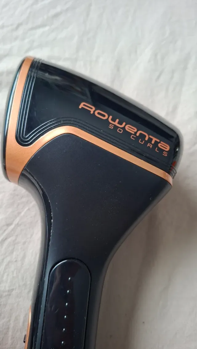 Arricciacapelli Rowenta Nero e Oro