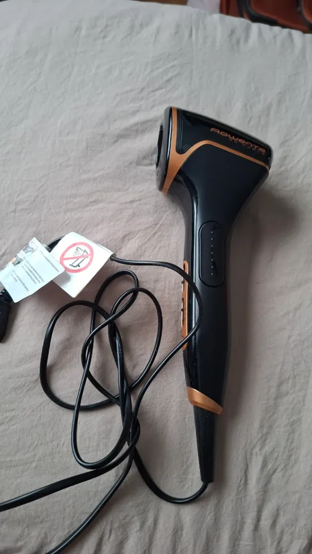 Arricciacapelli Rowenta Nero e Oro