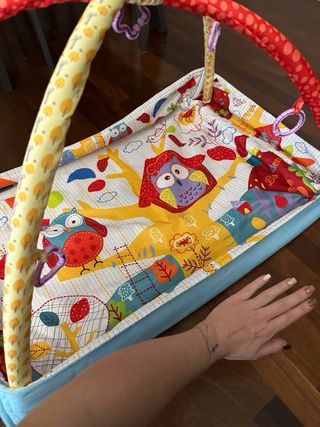 Palestrina con gufi per neonati come nuova