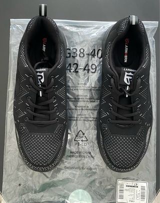 Zapatos LARNMERN seguridad negros