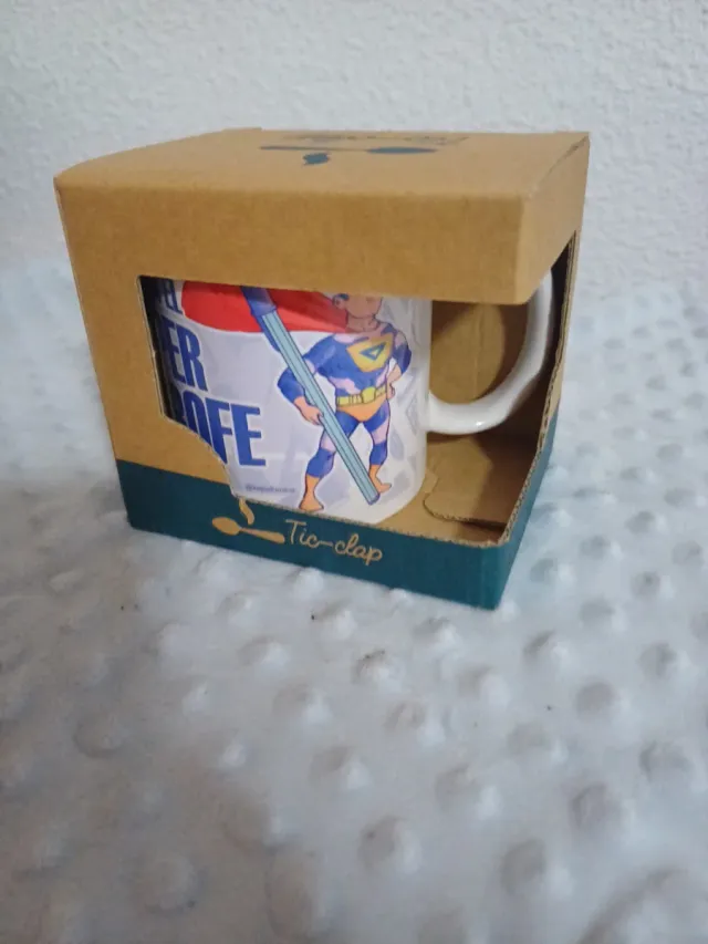 Taza Superman Super Jefe