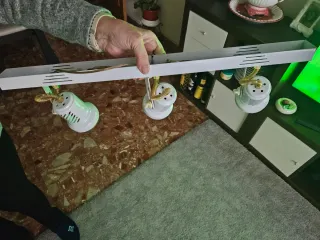 Lámpara lineal 3 focos