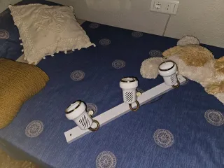 Lámpara lineal 3 focos