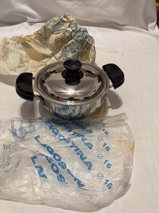 Pentola Lagostina in acciaio