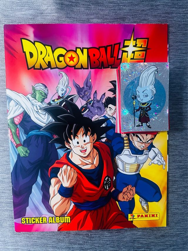 Álbum plancha Dragon Ball Super Panini . Completo