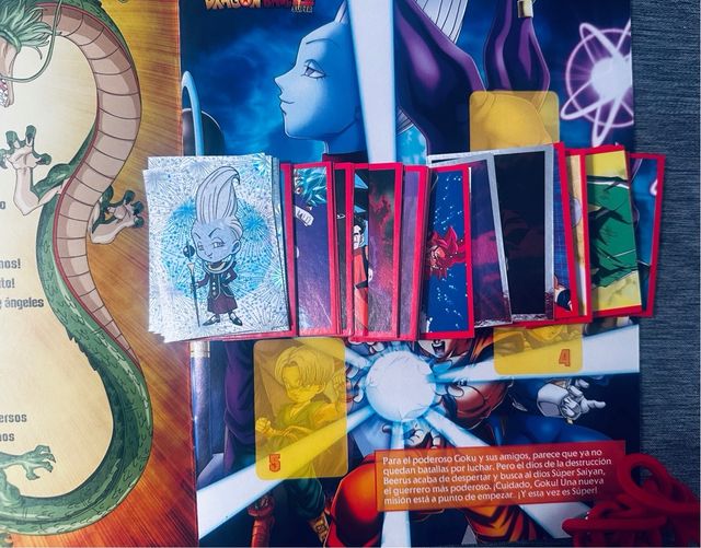 Álbum plancha Dragon Ball Super Panini . Completo