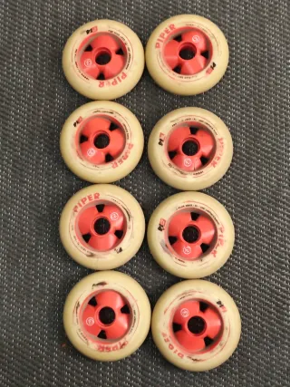 Ruedas Piper G14 100mm (8 unidades)