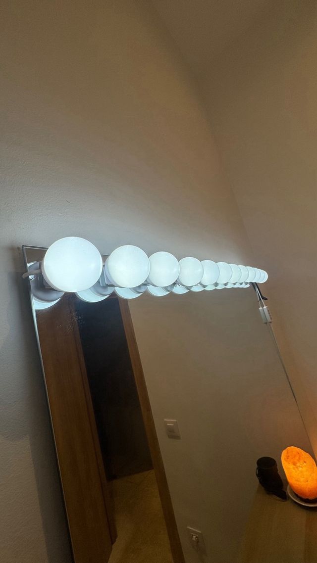 Espejo tocador con estante