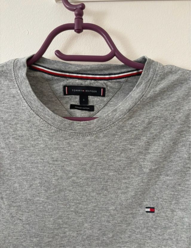 Camiseta Tommy Hilfiger Gris Talla S