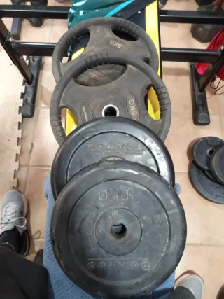 Discos de Pesas 5kg y 10kg