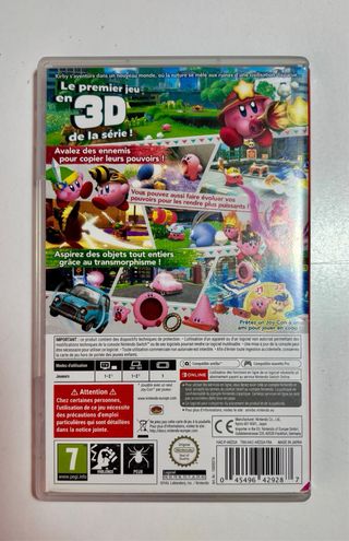 Kirby e la Terra Perduta Nintendo Switch Francese