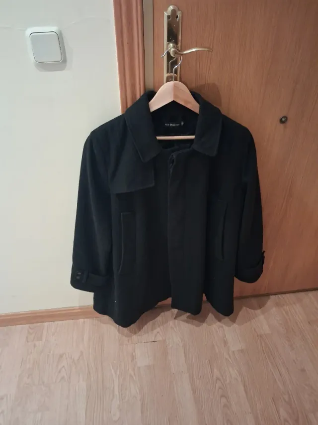 Abrigo negro de regalo LEE BIEN!!!