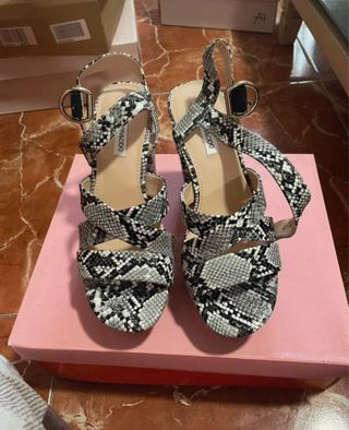 Tacones Piel Serpiente