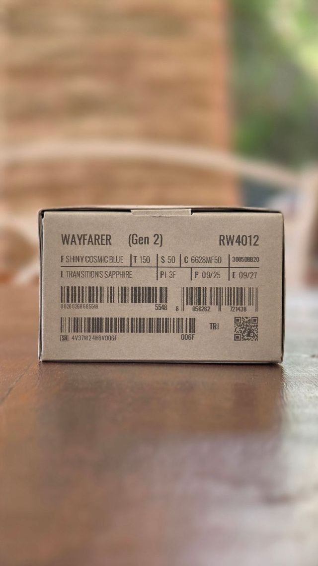 TRANSITIONS Ray-Ban Meta Wayfarer Gen 2