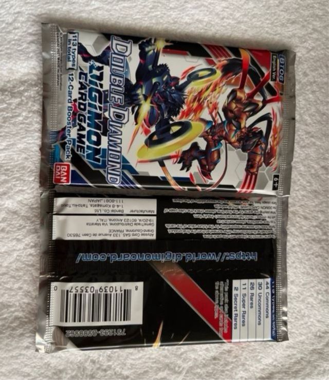 24 buste Digimon Double Diamond