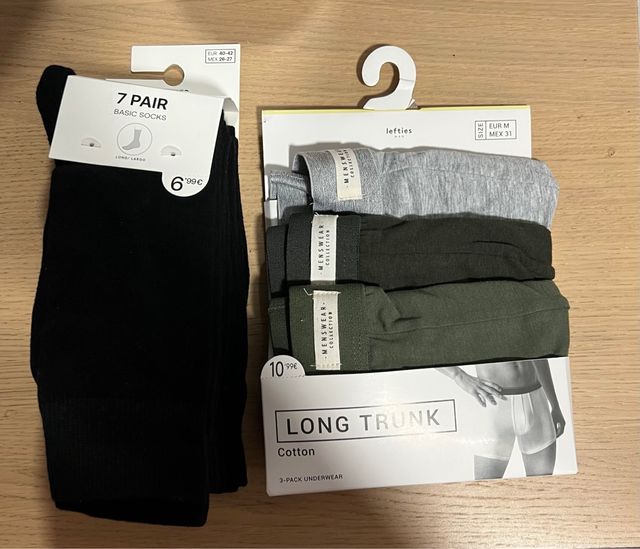 Pack 7 pares calcetines y 3 calzoncillos Lefties