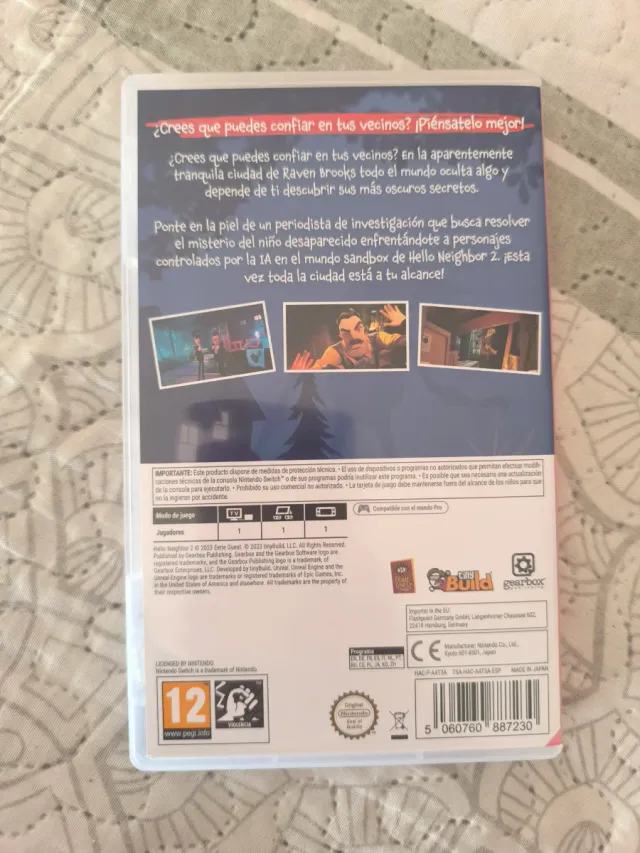 Nintendo Switch Hello Neighbor 2